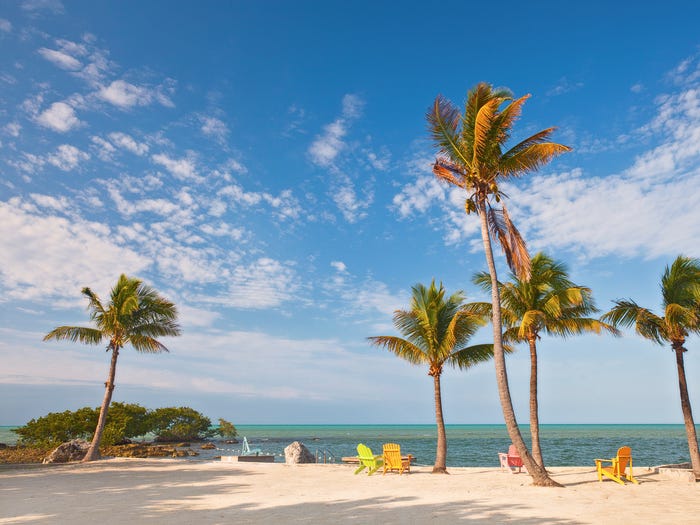 Một hòn đảo ở Florida Keys. Ảnh: iStock.