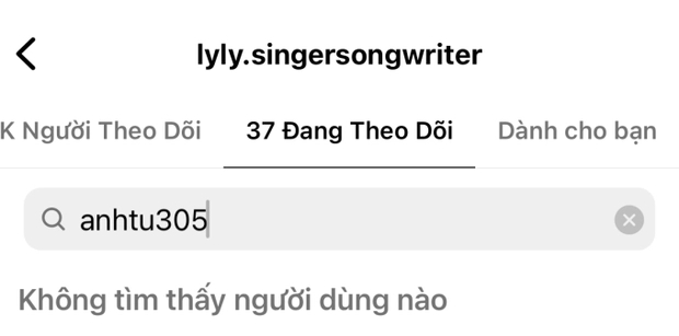 Anh Tú - LyLy bị phát hiện không còn theo dõi nhau trên Instagram