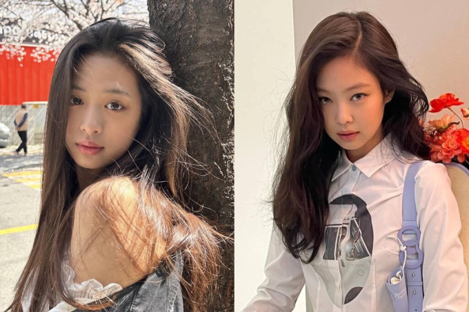 Ahyeon có visual và phong cách gợi nhớ đến Jennie (BLACKPINK)