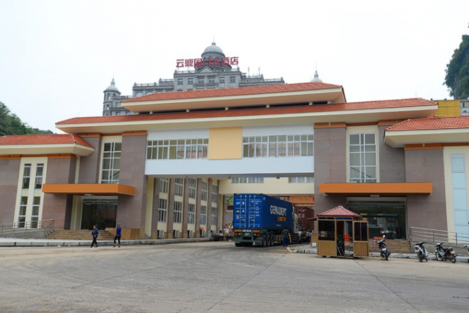 Cửa khẩu Tân Thanh.