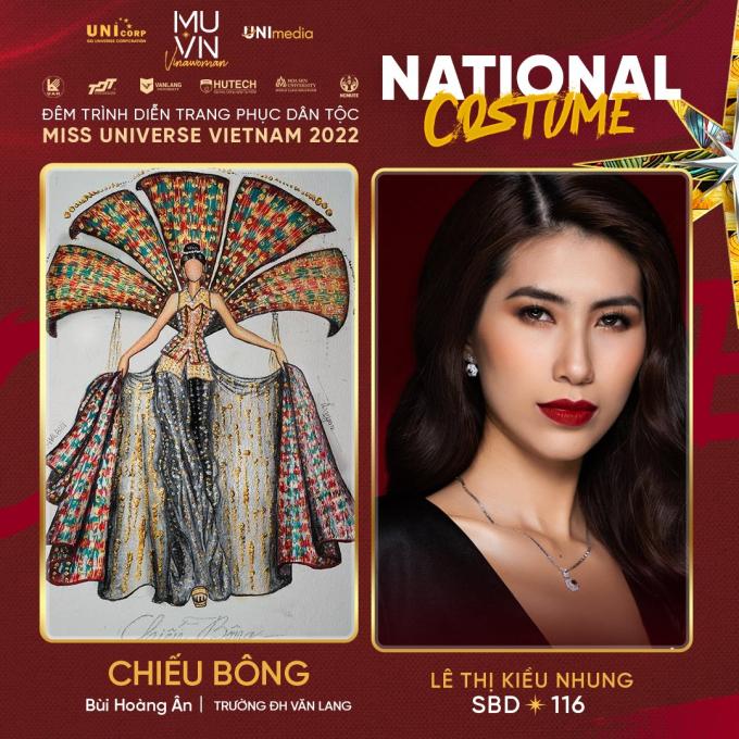 Trang phục dân tộc tại Miss Universe Việt Nam 2022: lấy ý tưởng từ nghề nail, ve chai, bánh tráng...