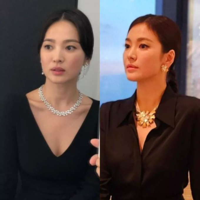 Song Hye Kyo trở thành chủ đề hot vì bức ảnh so sánh nhan sắc sau 4 năm, không hề có dấu hiệu già đi 