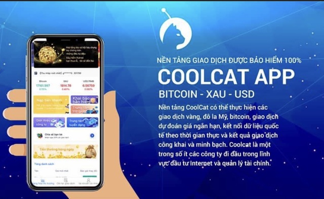 Sàn Coolcat vừa sập, người chơi lại bị mời chào ứng dụng khác