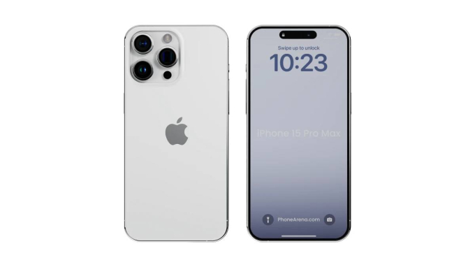 Hình ảnh mô phỏng về iPhone 15 Ultra, sẽ được nâng cấp camera siêu xịn (Ảnh: Phone Arena)