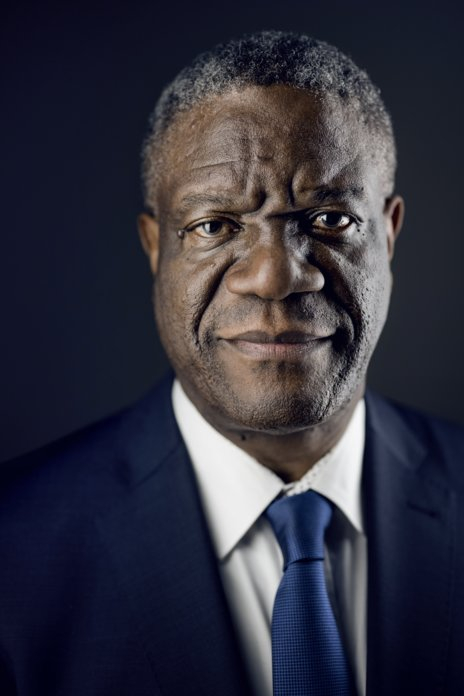 Denis Mukwege. Ảnh: A. Mahmoud (Nobel Media AB)