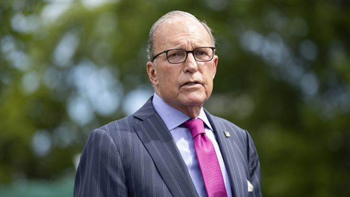   Cố vấn Kinh tế của Nhà Trắng Larry Kudlow. Ảnh: Bloomberg.