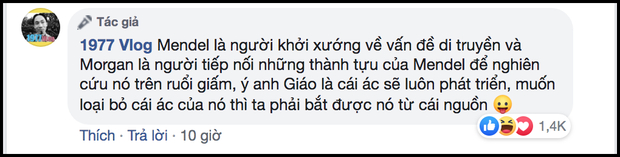 1977 giải thích về đề cập đến Mendel.