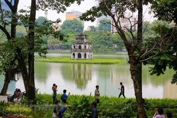 Hồ Hoàn Kiếm, Hà Nội. (Nguồn: Vietnam+)