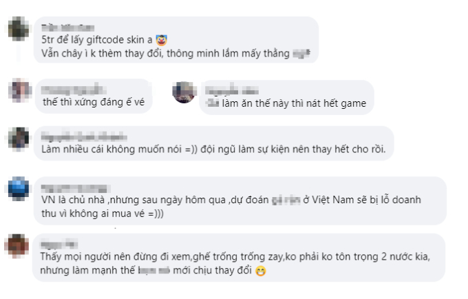 Giá vé “trên trời” của Garena đang khiến CĐM phẫn nộ và la ó khắp nơi.