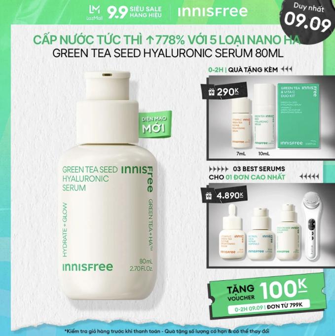 10 serum ngừa lão hóa, mờ thâm nám nên tranh thủ sắm trong dịp sale 9/9