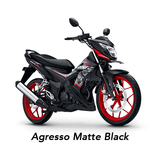 Honda Sonic 150R 2019 màu đen Agresso Matte Black.