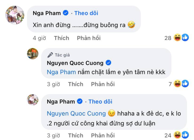 Tương tác trên MXH cho thấy sự thân thiết của hai nhà đại gia