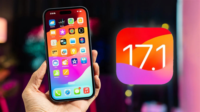 iOS 17.1 khắc phục nhiều vấn đề trên iPhone mà người dùng nên cập nhật sớm để sửa lỗi. (Ảnh minh hoạ)