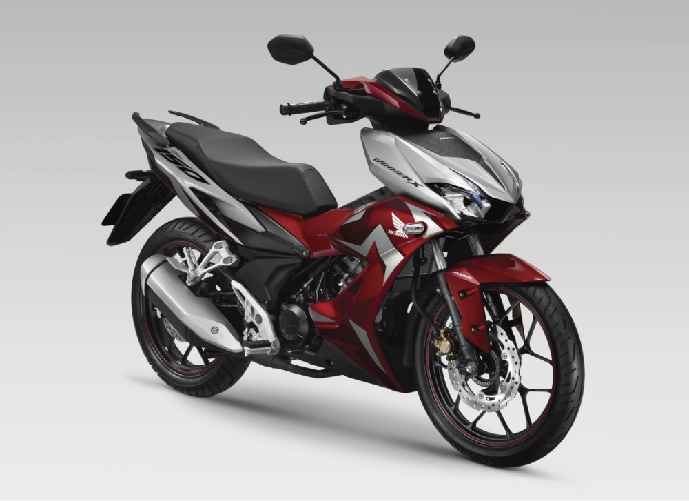 Honda Winner X Đỏ Bạc Đen