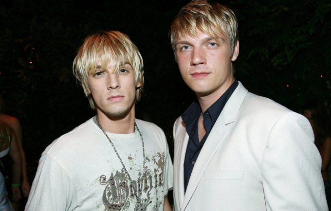 Anh em Nick và Aaron Carter đình đám một thời. Ảnh: Getty.