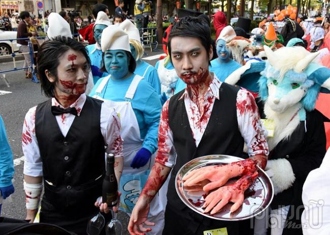 Ngập tràn thời trang kinh dị tại Nhật Bản mùa Halloween