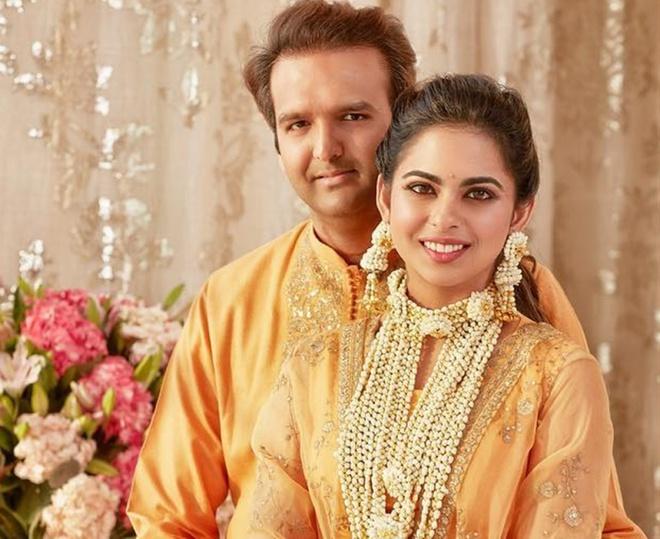 Isha Ambani và Anand Piramal