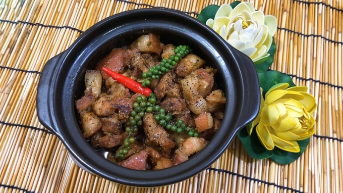 ba chỉ kho tiêu