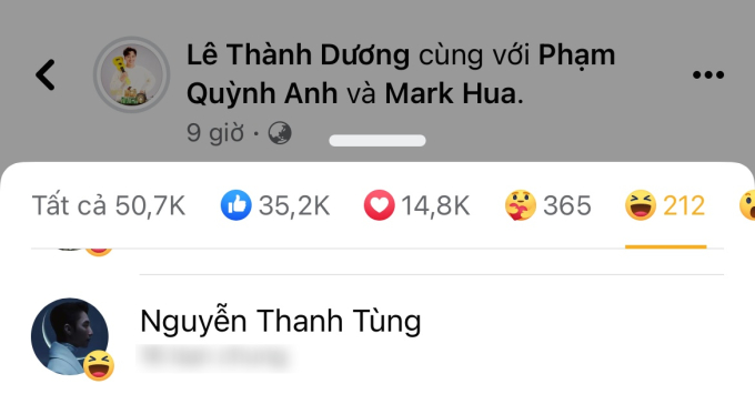 Sơn Tùng nhanh tay thả 