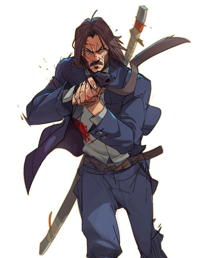 Câu chuyện về sát thủ John Wick được làm thành anime.