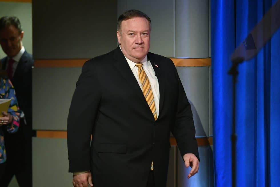 Ngoại trưởng Mỹ Mike Pompeo. Ảnh: AP