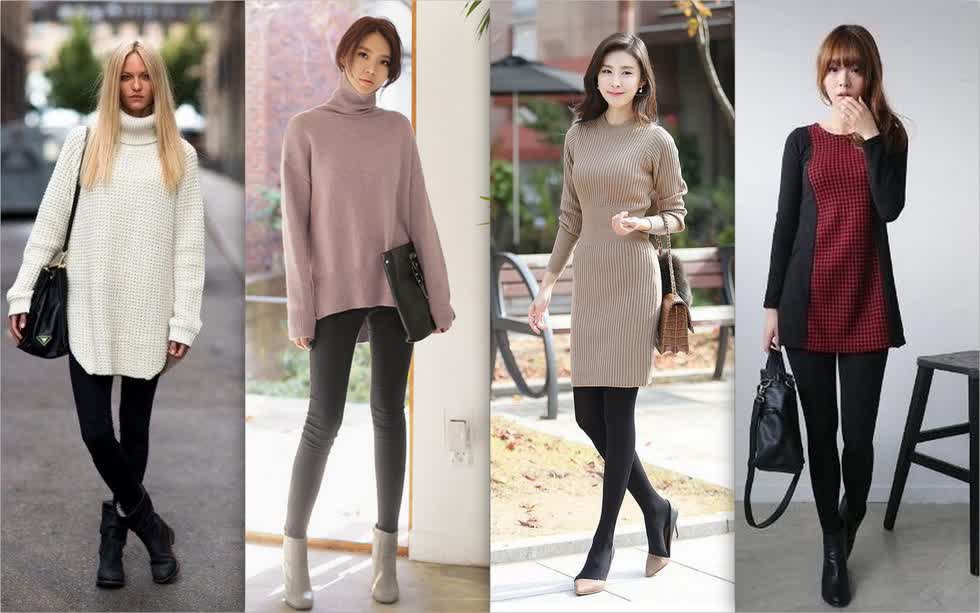 Legging đen, mặc sao cho sang chảnh?