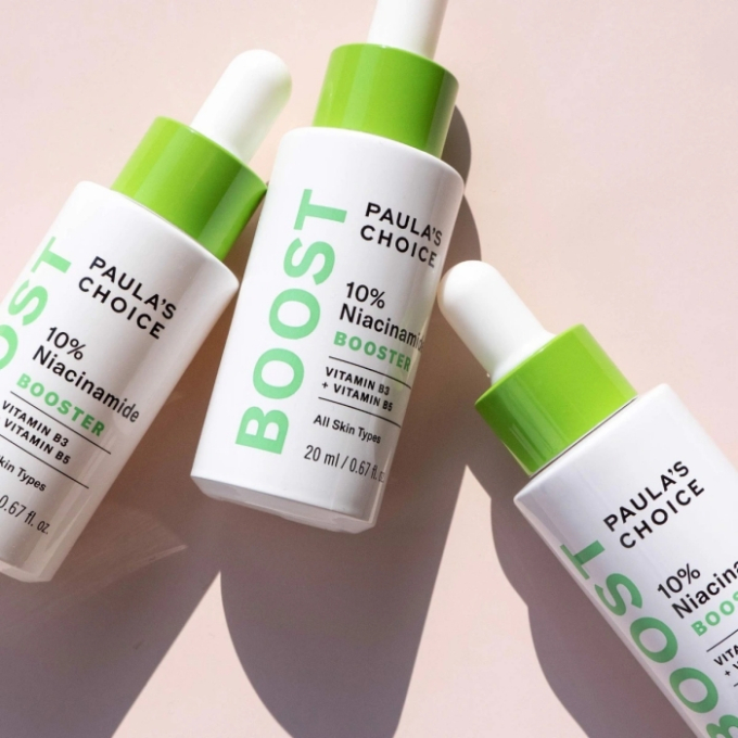 Paula's Choice 10% Niacinamide Booster là sản phẩm tinh chất tăng cường chứa 10% Niacinamide giúp kiểm soát hoạt động của tuyến bã nhờn, giúp tối ưu hiệu quả thu nhỏ lỗ chân lông cho da đều màu và chắc khỏe