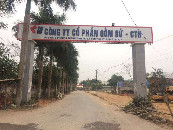 Công ty CP gốm sứ Thanh Hà