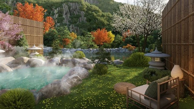 Sun Onsen Village - Limited Edition: Bản hòa ca kiến trúc và thiên nhiên