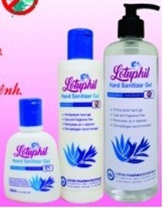 Mỹ phẩm Lotuphil Hand Sanitizer Gel