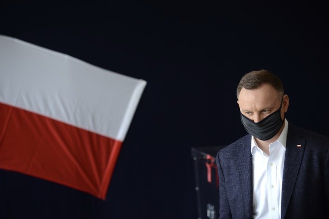 Tổng thống Ba Lan Andrzej Duda. Ảnh: Getty