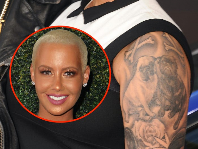 Người mẫu Amber Rose (Ảnh: Leon Bennett/Getty Images).