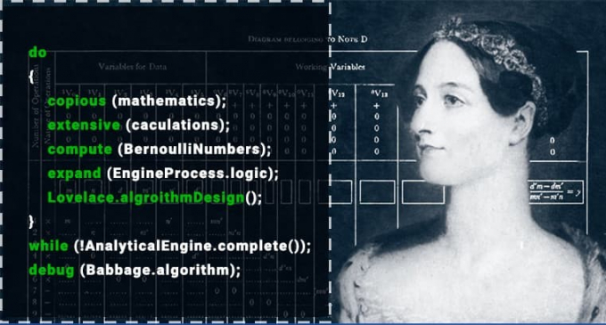 Ada Lovelace được coi là nhà lập trình đầu tiên trên thế giới. Nguồn: aptechvietnam.com.vn