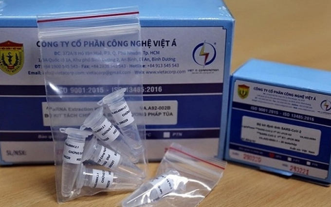   Kit xét nghiệm Covid-19 của Công ty Việt Á  