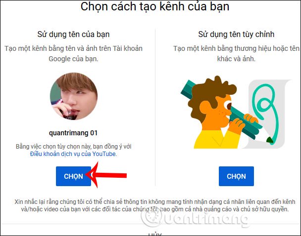 Cách ẩn tạm thời hoặc xóa kênh YouTube  