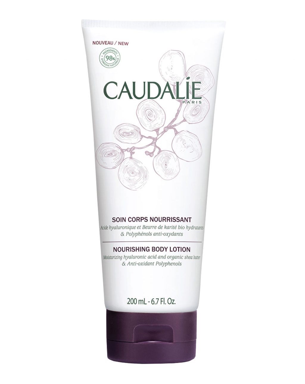 Sữa dưỡng toàn thân Caudalie Nourishing Body Lotion. 