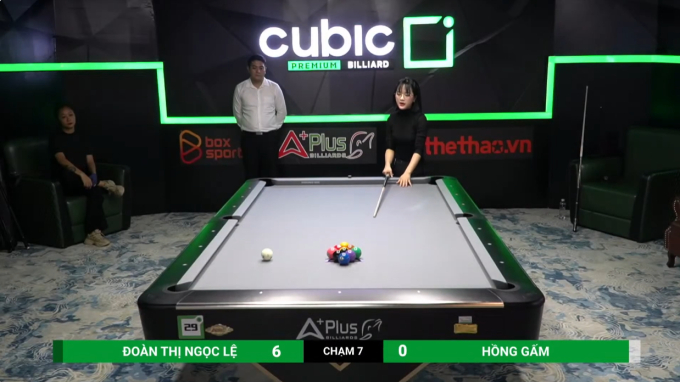 Màn “phá bi” để đời chỉ là một trong vô số lần cô nàng này đánh hỏng trong giải Cubic Women Open 2023.