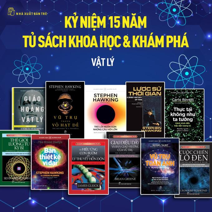 NXB Trẻ kỷ niệm 15 năm tủ sách “Khoa học & Khám phá”