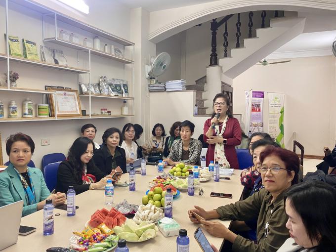 ThS. Lê Thị Khánh Vân – Giám đốc Trung tâm COSTAS tổng kết các hoạt động nổi bật của Trung tâm trong năm 2023