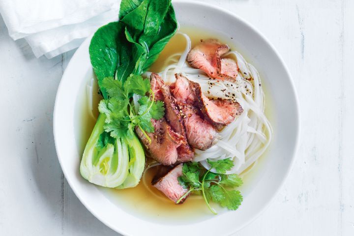 Tô phở bò với cách chế biến đơn giản tại nhà. Ảnh: Taste.com