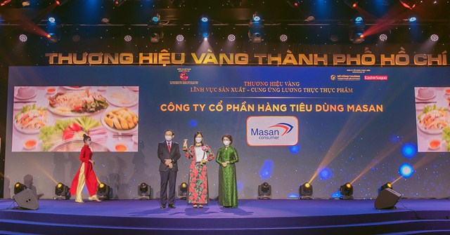 Masan consumer được xướng tên trong 30 thương hiệu vàng TP.HCM.