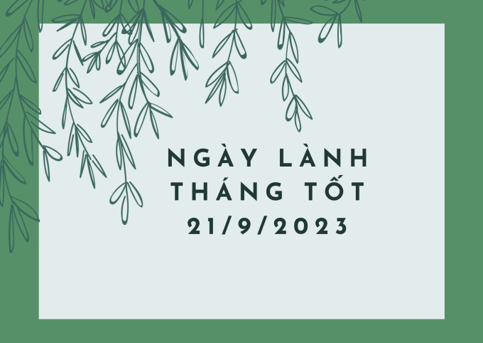 Xem ngày lành tháng tốt 21/9/2023: Sửa sang nhà cửa là việc không nên làm trong hôm nay