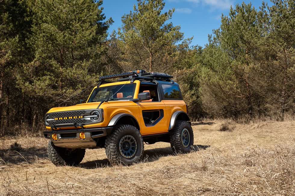 Ford Bronco đời 2021. Ảnh: Ford.