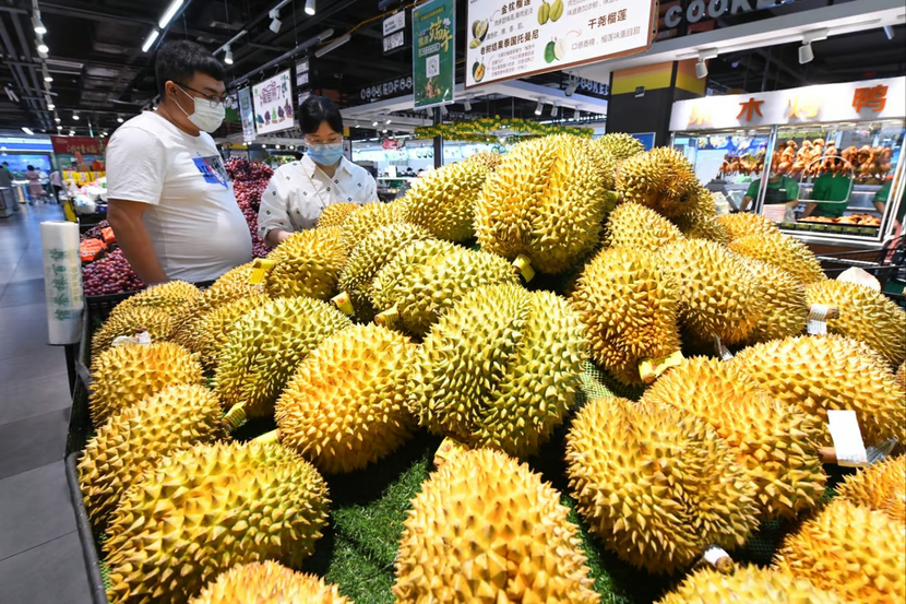 Bùng nổ nhu cầu từ Trung Quốc, sầu riêng thành 'vua trái cây' - Ảnh 1.