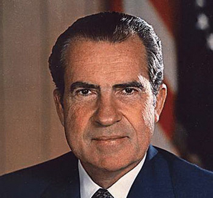 Tổng thống Richard Nixon. Ảnh: Internet