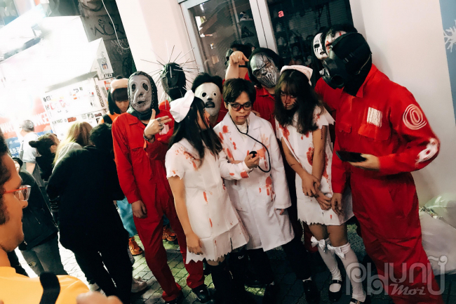 Ngập tràn thời trang kinh dị tại Nhật Bản mùa Halloween