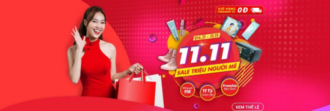 Tưng bừng khuyến mại đón ngày Lễ độc thân 11/11: Săn sale kẻo lỡ!