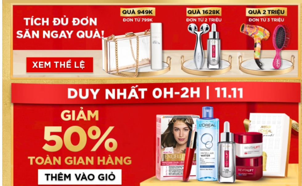 Top 10 thương hiệu sale đình đám ngày 11/11 trên Lazada không nên bỏ qua  