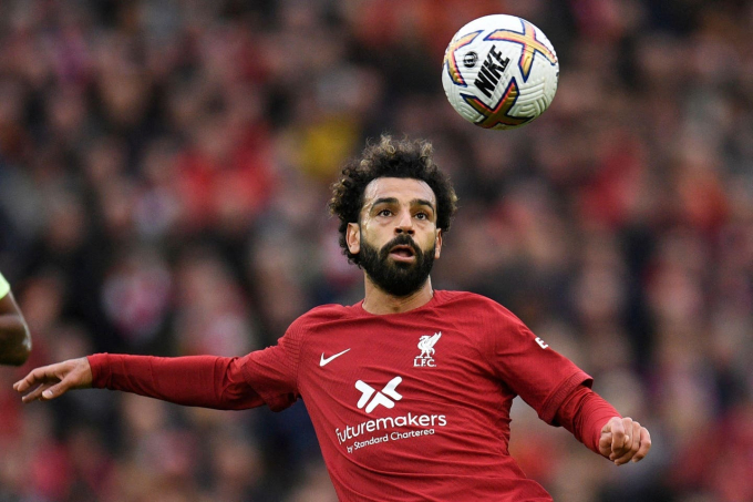 Tổng thu nhập năm 2023 của cầu thủ Ai Cập Mohammed Salah ước tính đạt: 53 triệu USD 