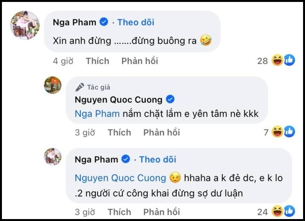 Màn đối đáp thân tình của Cường Đô La và Mina Phạm